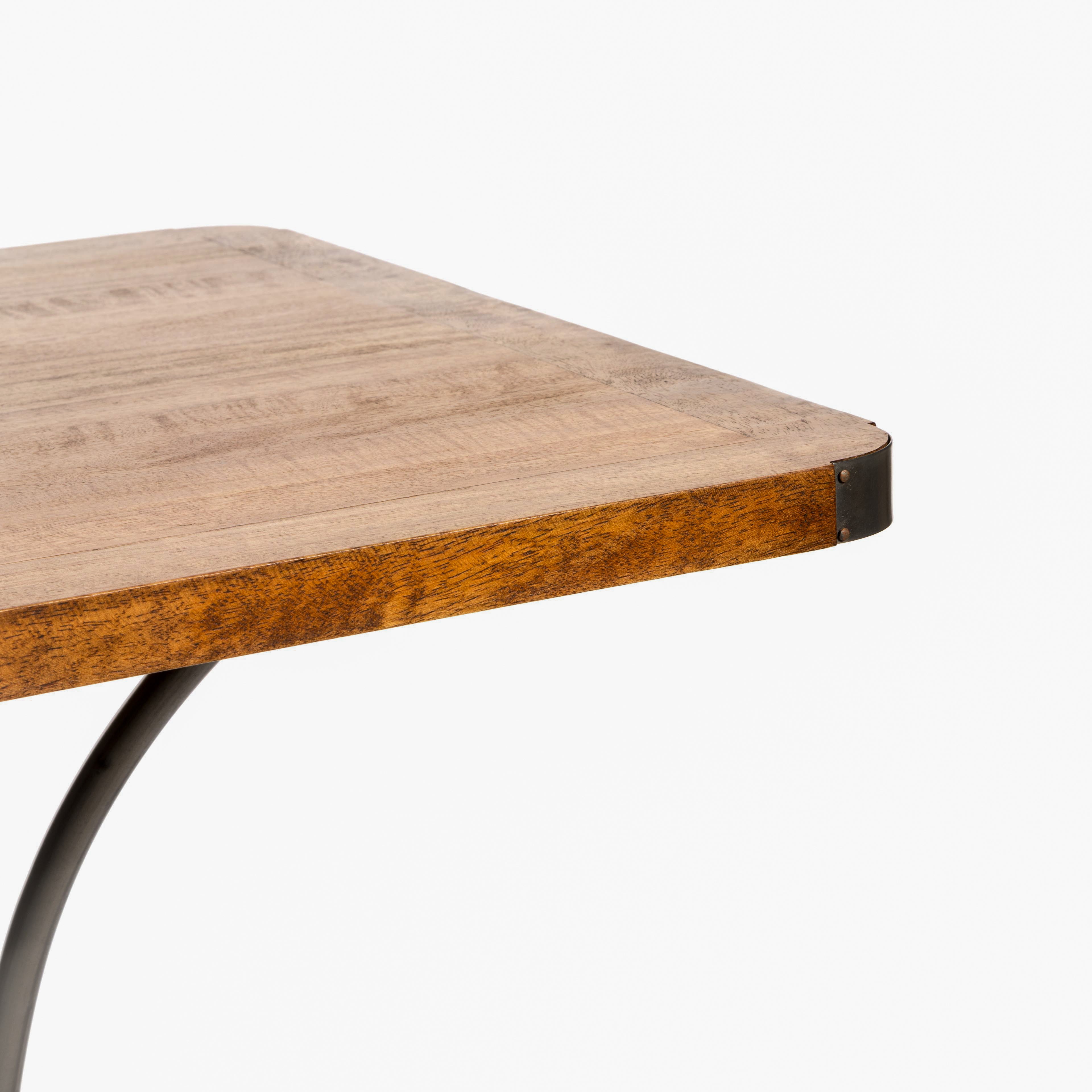 Industrial Vintage Square Bistro Café Table